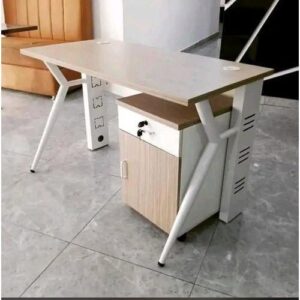 Office Table with External Drawer
