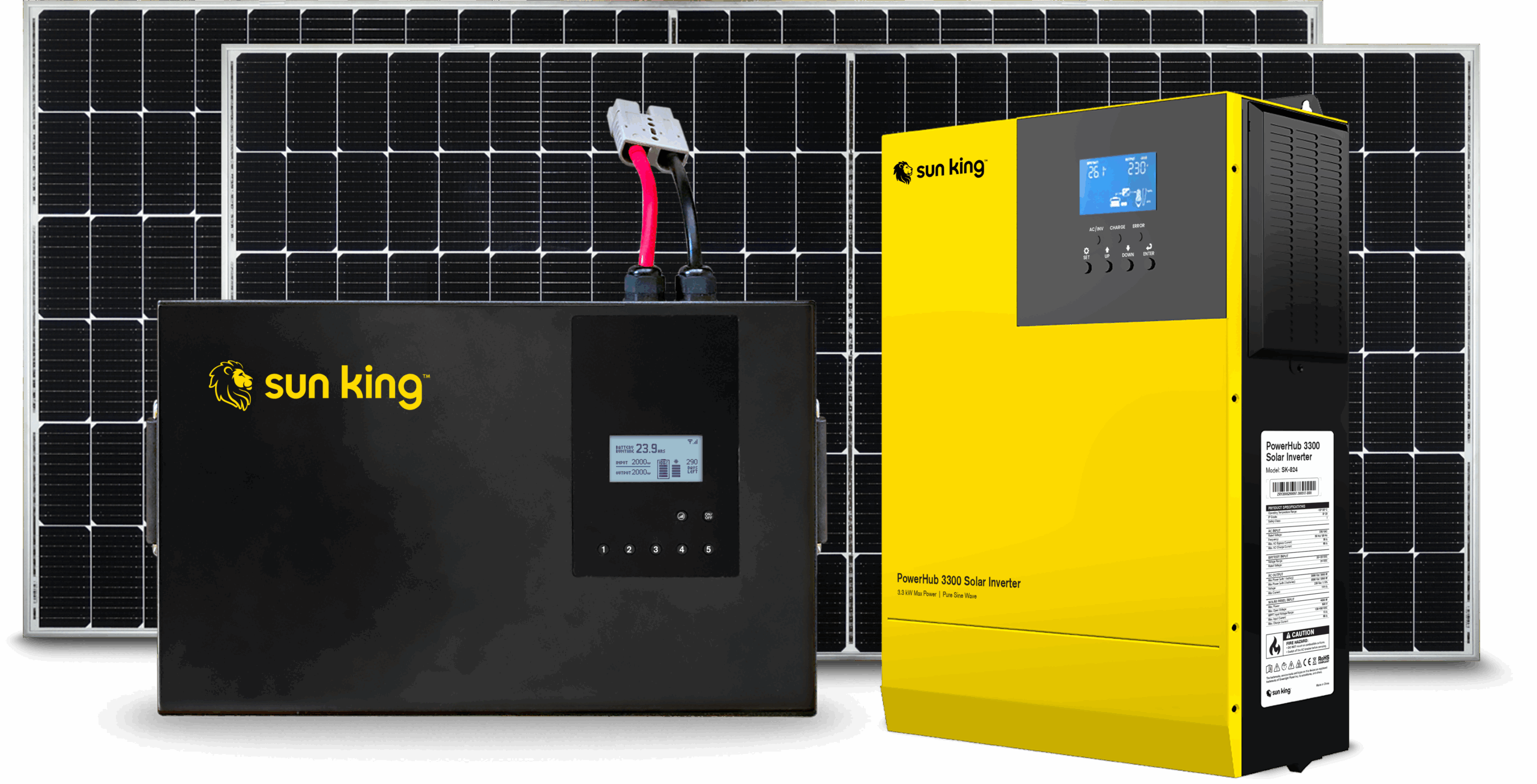 Power Hub Solar (2 kW) 2.5 kWh battery