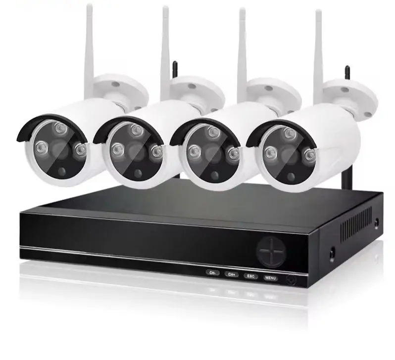 4ch bullet WiFi CCTV NVR Security Camera Kit (WBK401)
