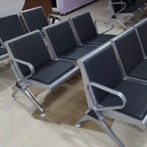 3-in-1 waiting room chair with soft foam