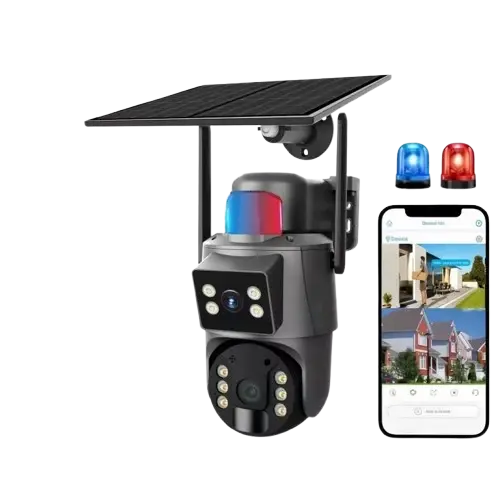 A10 Ubox Solar Dual Lens 4G camera
