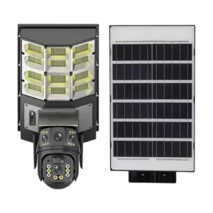 AI Dual-Lens Solar WIFI PTZ Camera with Floodlight
