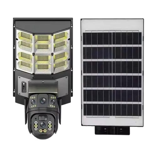 AI Dual-Lens Solar WIFI PTZ Camera with Floodlight