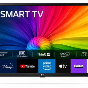 LG 32-Inch HD Smart TV – Wi-Fi Enabled LED Television with HDMI & USB