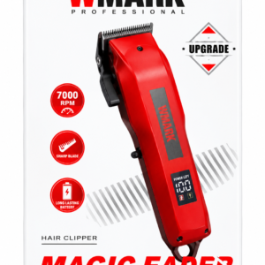 WMARK Magic Fader Hair Clipper – 7000 RPM Rechargeable Trimmer