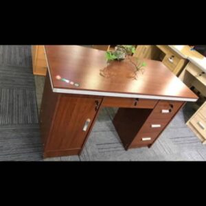 Office Table with Both-Side Drawers
