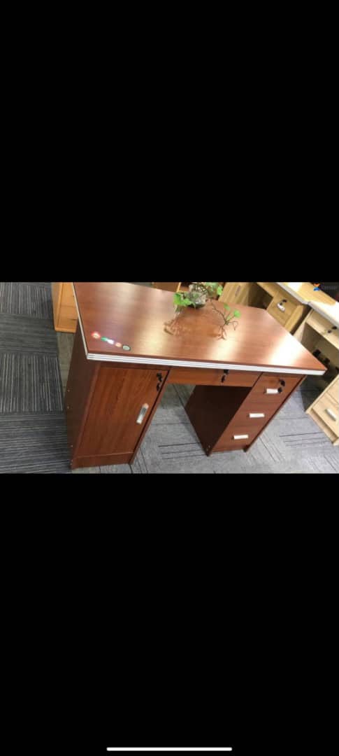 Office Table with Both-Side Drawers
